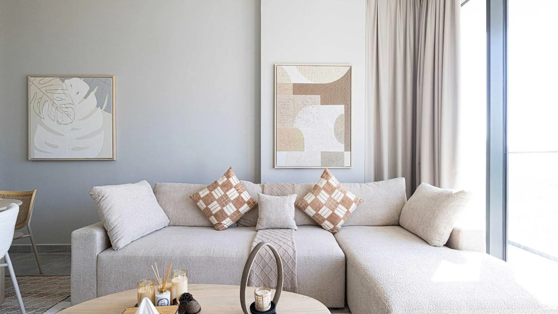 Cozy Boho Retreat One Bedroom Sanctuary Dubai 0*,